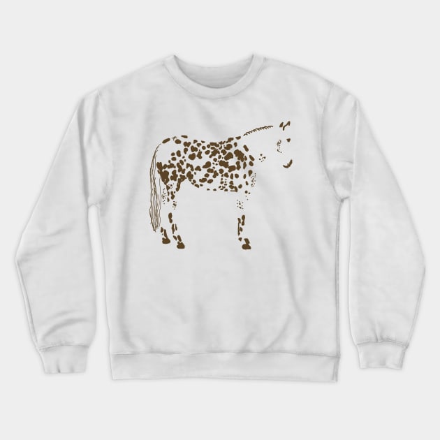 Appaloosa spots Crewneck Sweatshirt by Crayle